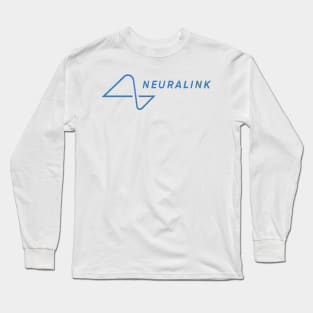 Neuralink Future Logo Elon Musk Company Brain Implant Long Sleeve T-Shirt